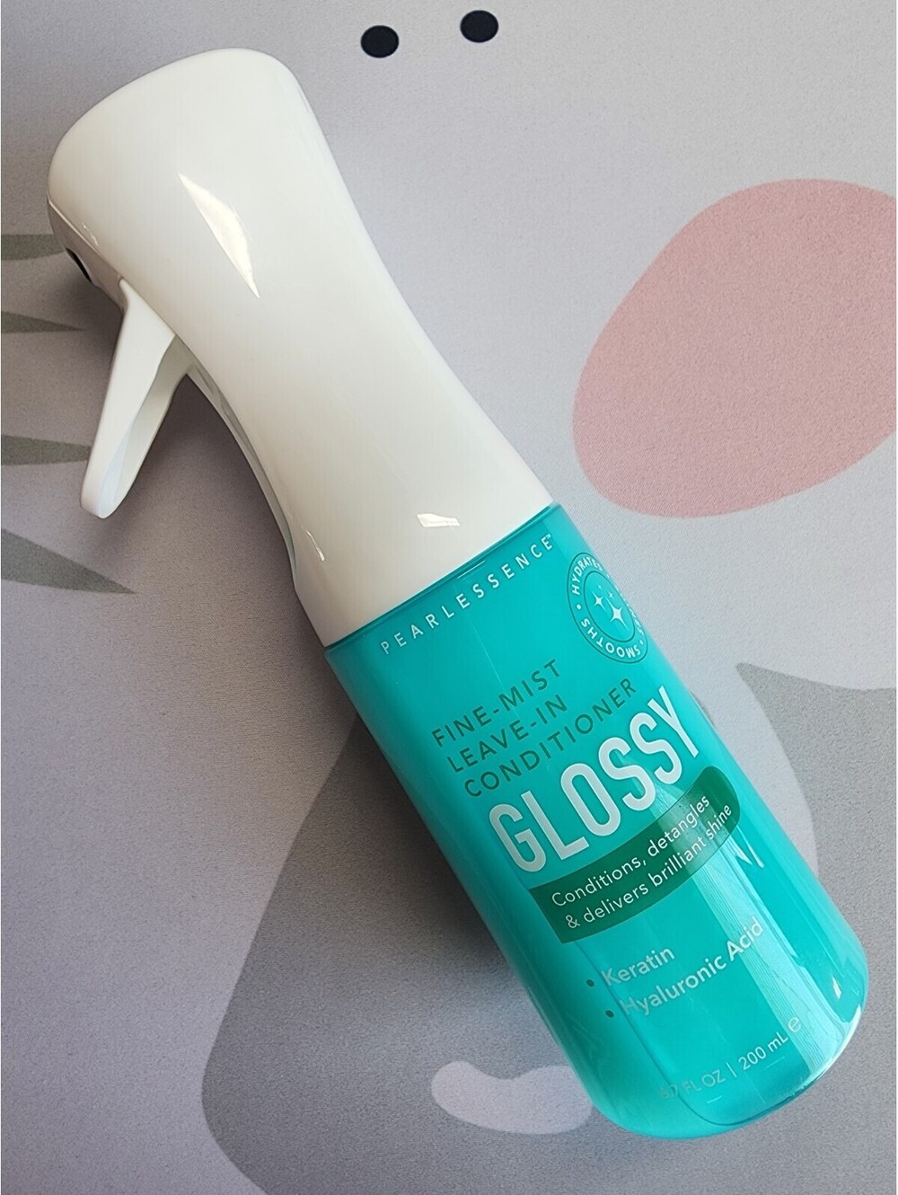 Pearlessence Glossy Fine-Mist Leave-In Conditioner with Keratin & Hyaluronic Acd